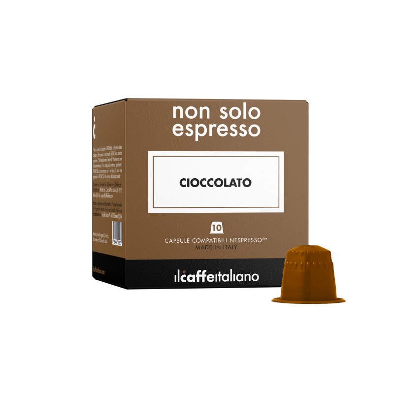 Cápsulas de chocolate compatible Nespresso