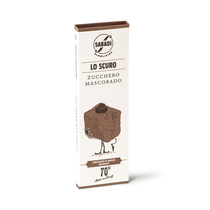 70% Dark Chocolate with IGP Organic Mascobado Sugar